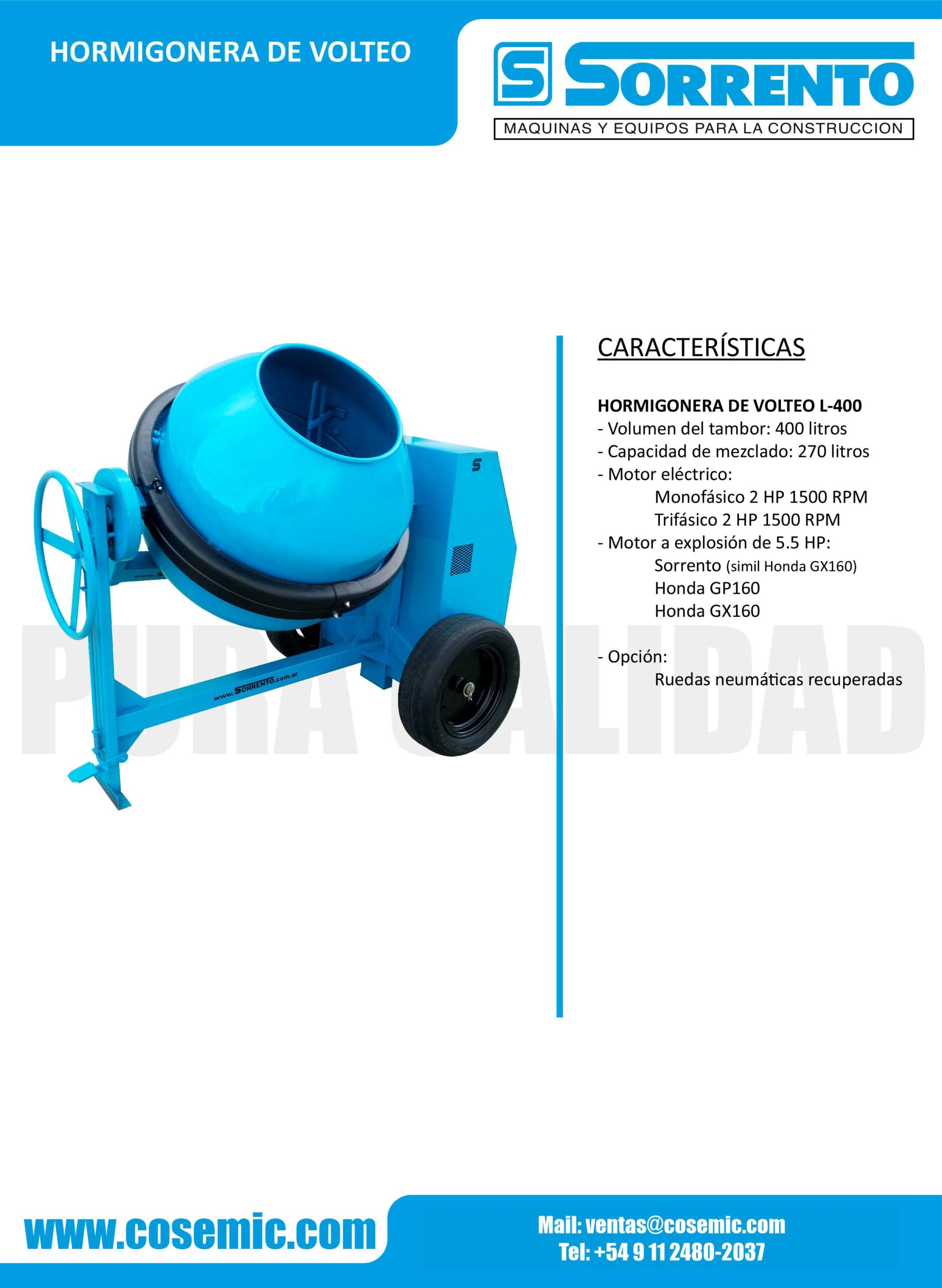 Hormigonera de volteo